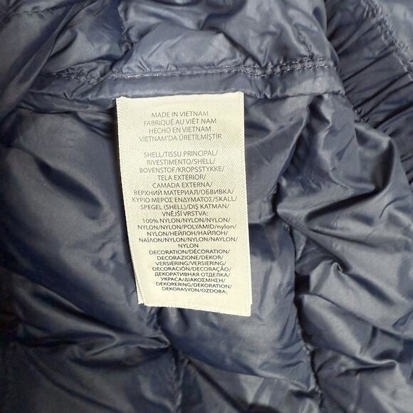 Polo Ralph Lauren Down Puffer Vest Navy Blue Red Pony Men's Size XL EUC - Picture 8 of 9